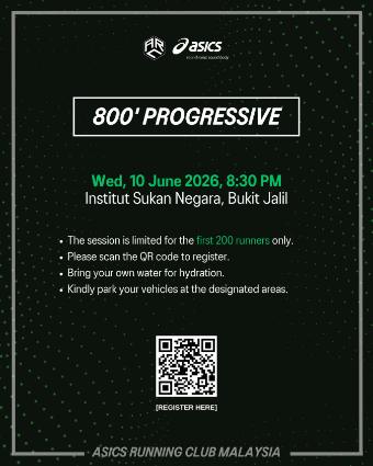 ASICS Run Club Malaysia Instagram post 2